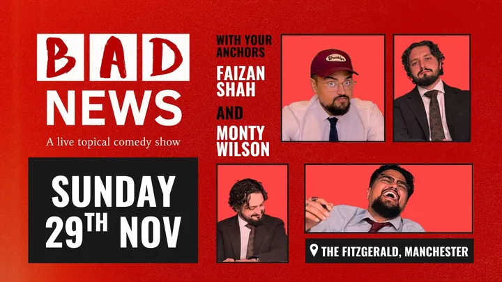 BAD NEWS || A topical stand-up comedy show
