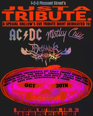 Just A Tribute: A Halloween Tribute Night to AC/DC, Motley Crue, and Dethklok