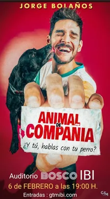 ANIMAL DE COMPAÑÍA - JORGE BOLAÑOS en  IBI