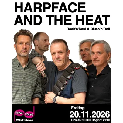 Harpface & The Heat