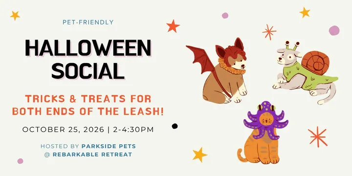 Pet-Friendly Halloween Social & Mini-Crafting Workshop