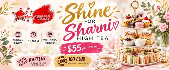 Shine For Sharni High Tea Fundraiser