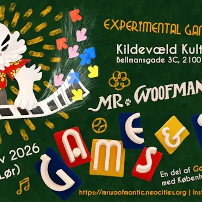 Mr Woofmantic Games & Jazz 2026