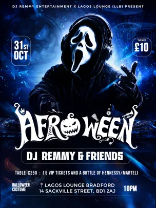 Afro-Ween DJ Remmy & Friends (Halloween Premium Edition)