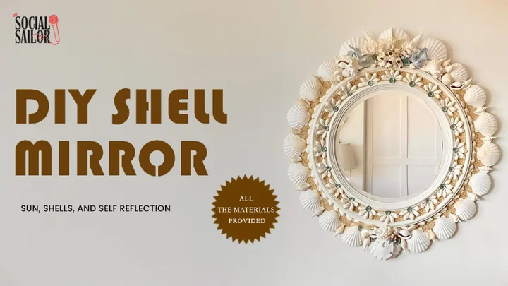 DIY Shell Mirror - Mumbai