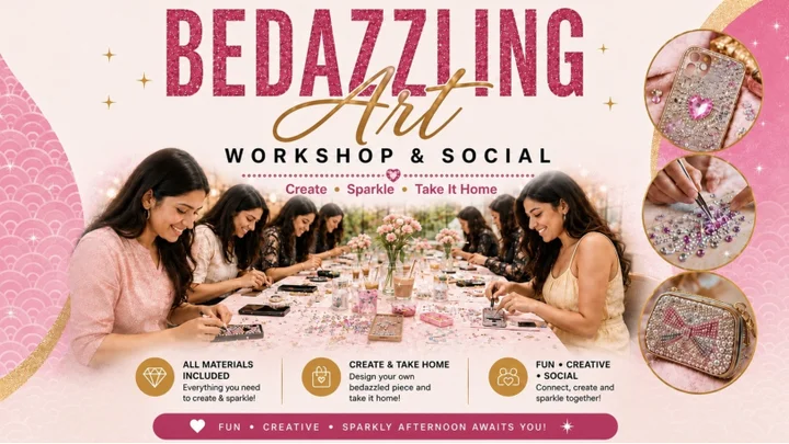 Bedazzling Art Workshop